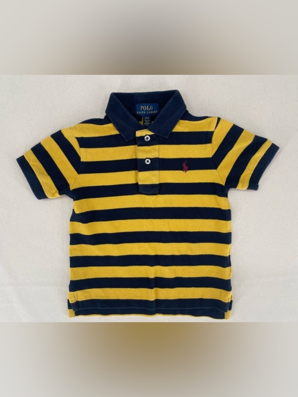 Vintage Polo Ralph Lauren Stripped Short Sleeve Polo